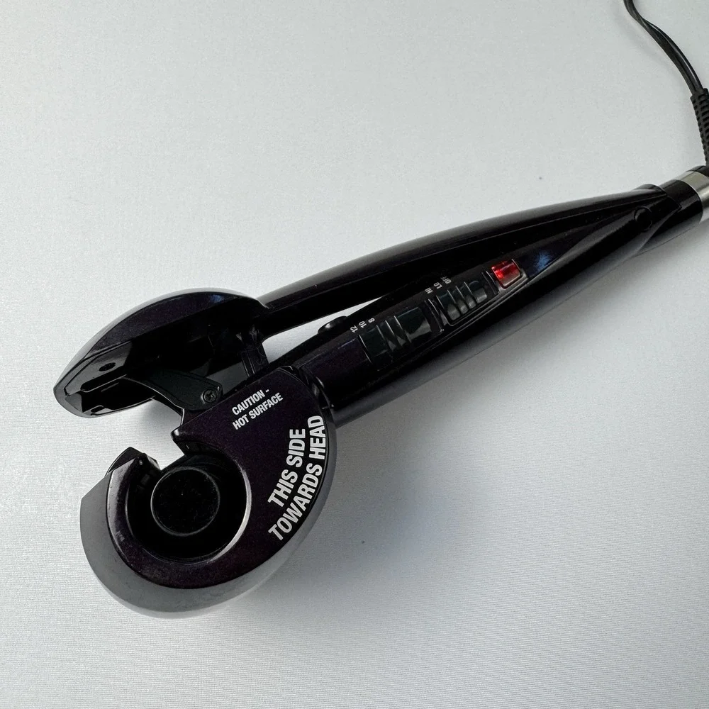 Conair Infiniti Pro Curl Secret automatic hair curler Purple C417MP Tested Works